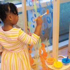 Easy-to-Grip, Bright-Colored, Chubby Brushes
