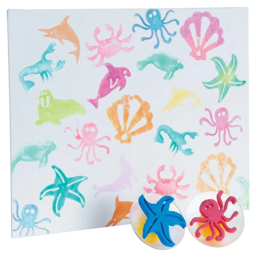 Easy to Grip Land and Sea Stamps Set of 20