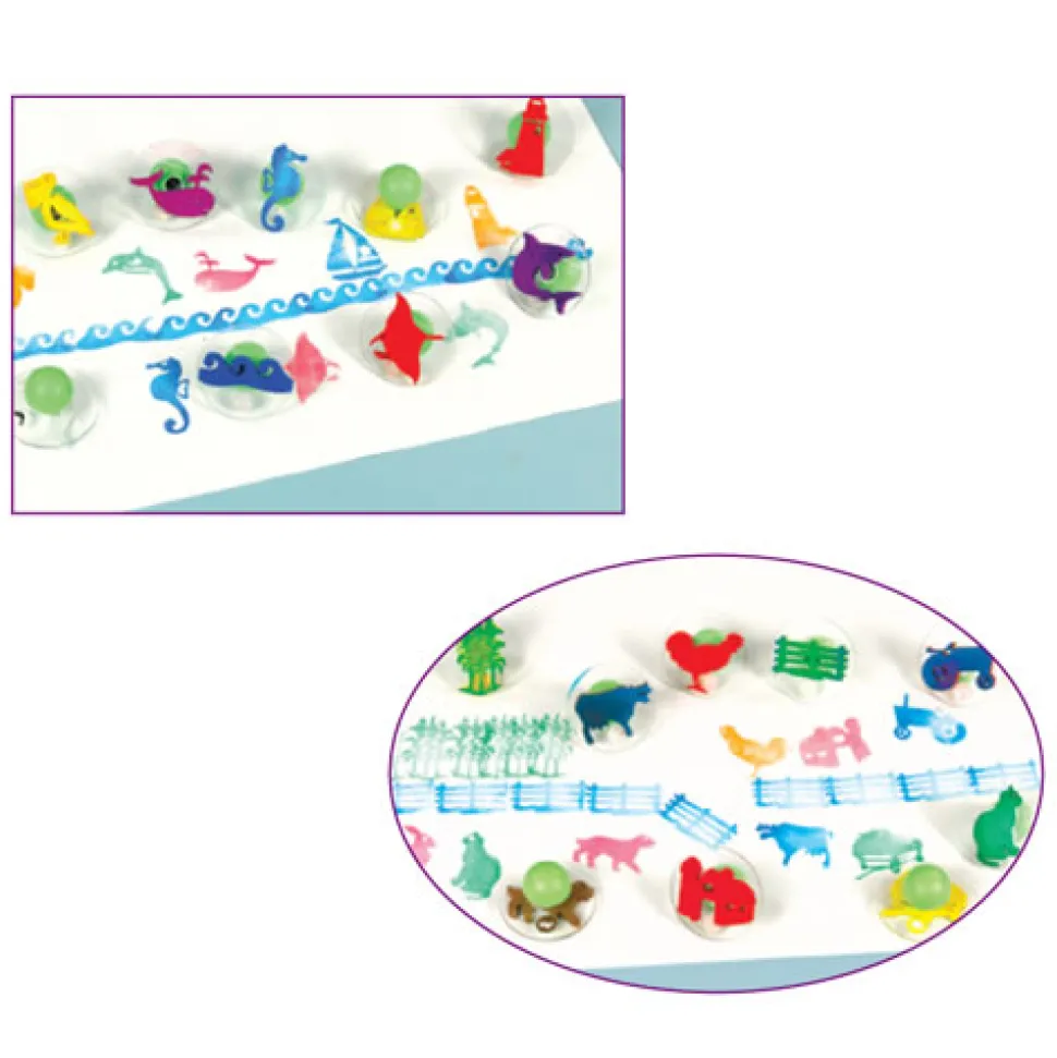 Easy to Grip Land and Sea Stamps Set of 20