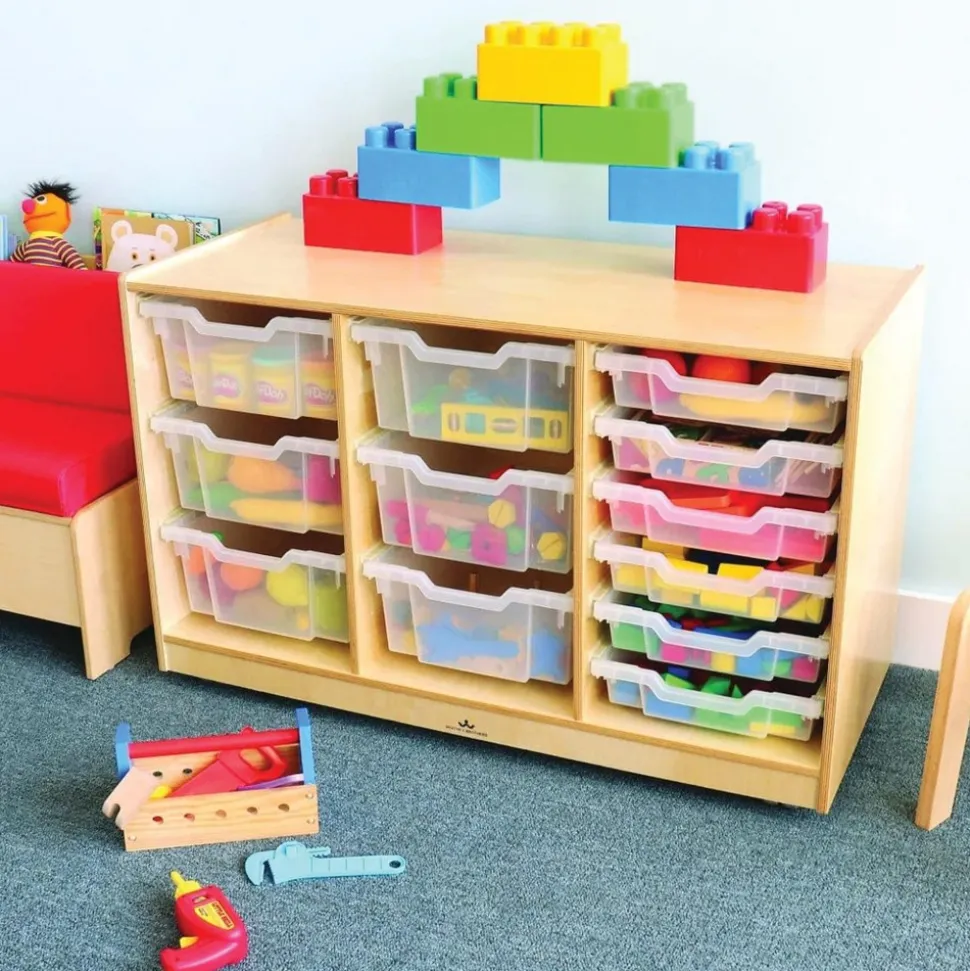 Easy View Dual Size Storage with Trays