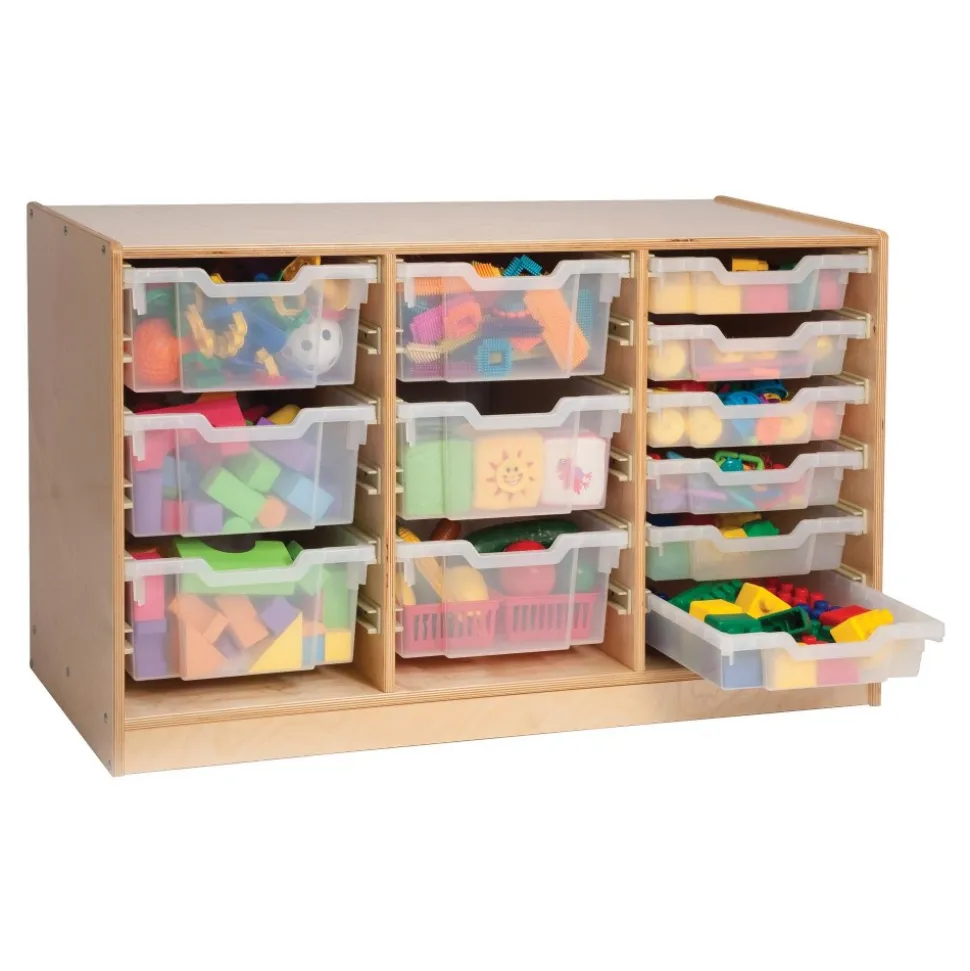 Easy View Dual Size Storage with Trays