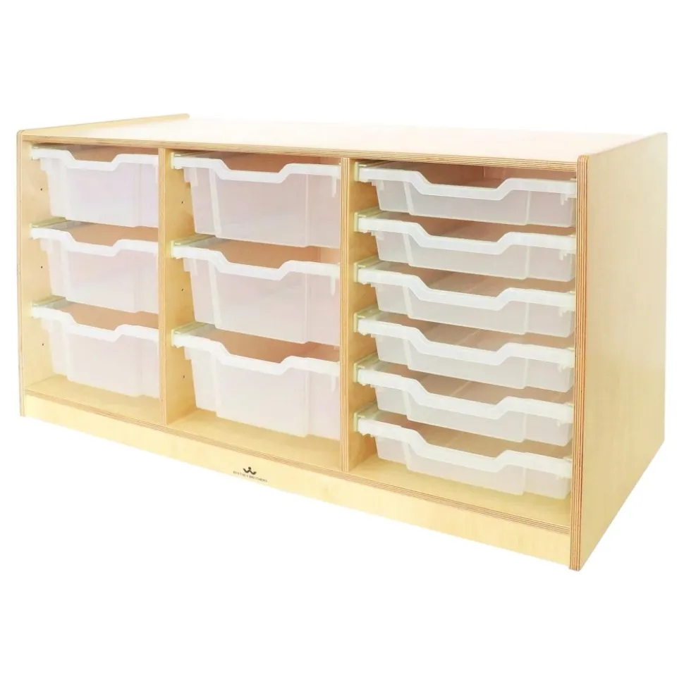 Easy View Dual Size Storage with Trays