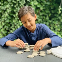 Eco-Friendly Tactile Matching Stones 24 Pieces
