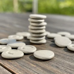Eco-Friendly Tactile Matching Stones 24 Pieces