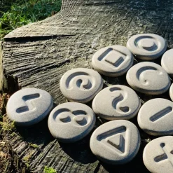 Eco-Friendly Tactile Matching Stones 24 Pieces