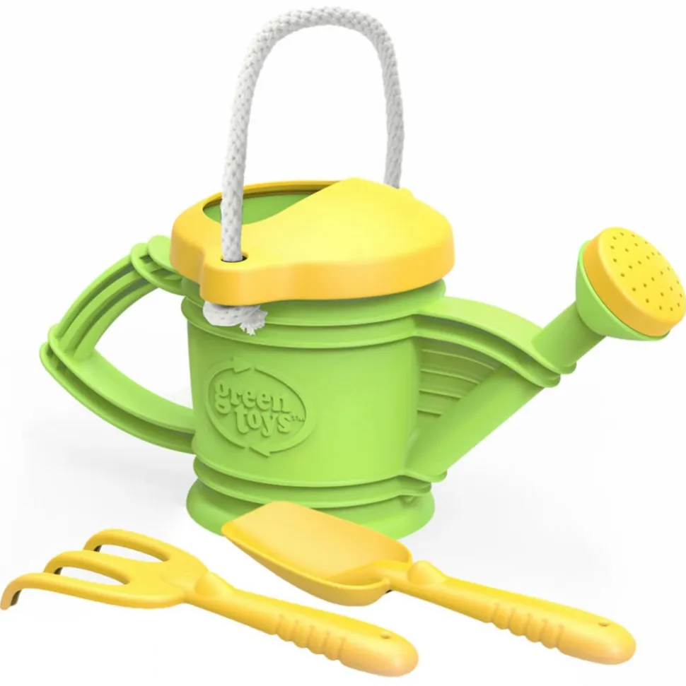 Eco-Friendly Watering Can with Shovel & Rake