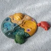 Eco-Friendly Wooden Marine Puzzle