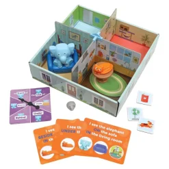 Elephant in the Room Positional Words Activity Set
