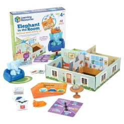 Elephant in the Room Positional Words Activity Set