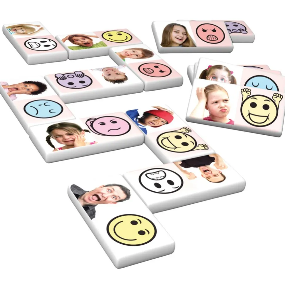 Emotions Dominoes Game 28 Pieces