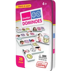 Emotions Dominoes Game 28 Pieces