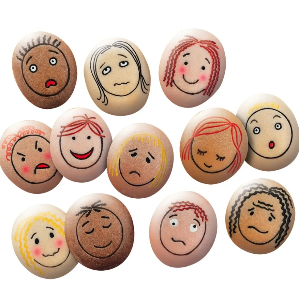 Emotions Dough Rollers & Tactile Emotion Stones