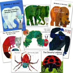 Eric Carle Board Book Collection Set of 8