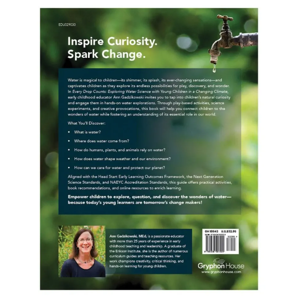 Every Drop Counts: Exploring Water Science with Young Children in a Changing Climate Paperback
