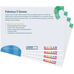 Fabulous Five Senses Bilingual Backpack Kit Sensory Learning