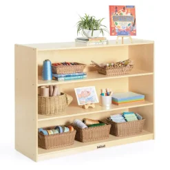 Factory Second Carolina 3-Shelf Storage Solid Back