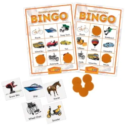 Factory Second Kaplan Transportation Bingo Game