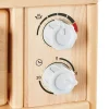 Factory Second Premium Solid Maple Microwave and Cupboard