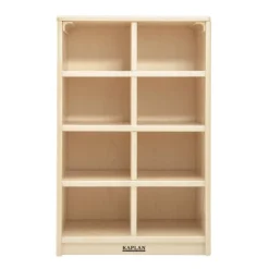 Factory Second Premium Solid Maple 8-Cubby Storage