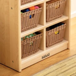 Factory Second Premium Solid Maple 8-Cubby Storage