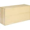 Factory Second Premium Solid Maple Toddler 5-Compartment Storage Unit Solid Back