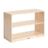 Factory Second Premium Solid Maple Shelf Storage Acrylic Back