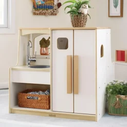 Factory Second Sense of Place for Wee Ones Sink and Refrigerator Kitchen
