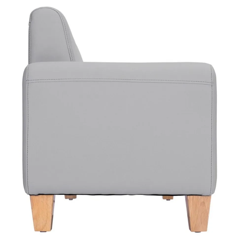 Factory Second Sense of Place Gray Vinyl Couch