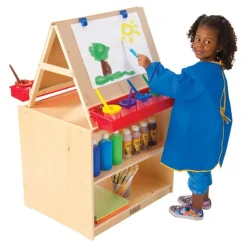 Factory Second 2-Station Art Easel