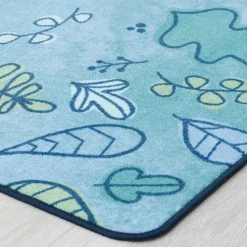 Falling Leaves Border Carpets Rectangle