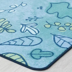 Falling Leaves Border Carpets Rectangle