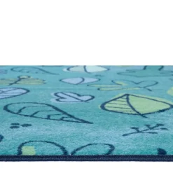 Falling Leaves Pattern Carpets Rectangle