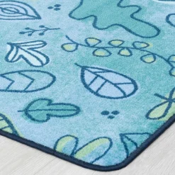 Falling Leaves Pattern Carpets Rectangle