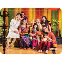 Families of the World Puzzles Set of 6