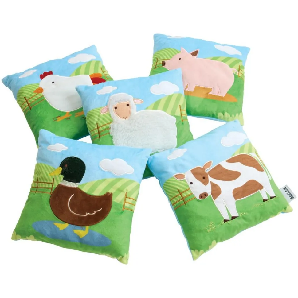 Farm Animal Pillows Set of 5