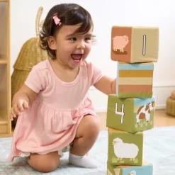 Farm Animal Soft Blocks 6 Pieces