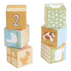 Farm Animal Soft Blocks 6 Pieces