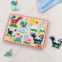Farm Animals Sound Puzzle