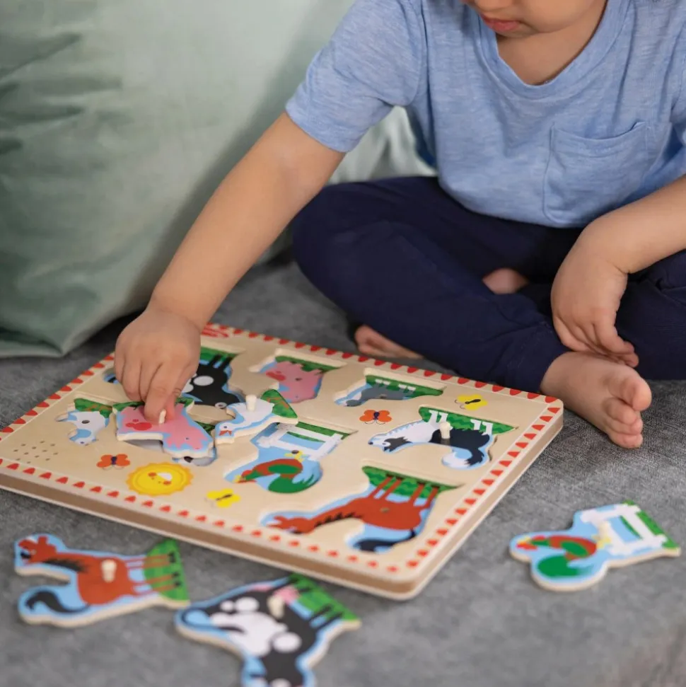 Farm Animals Sound Puzzle