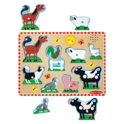 Farm Animals Sound Puzzle