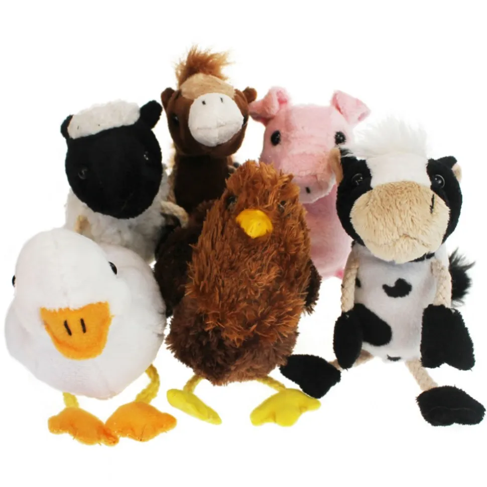 Farm Finger Puppets Set of 6