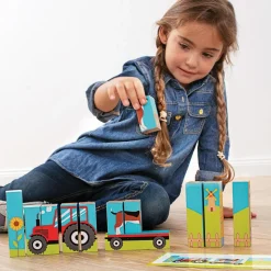Farm Wooden Block Puzzle
