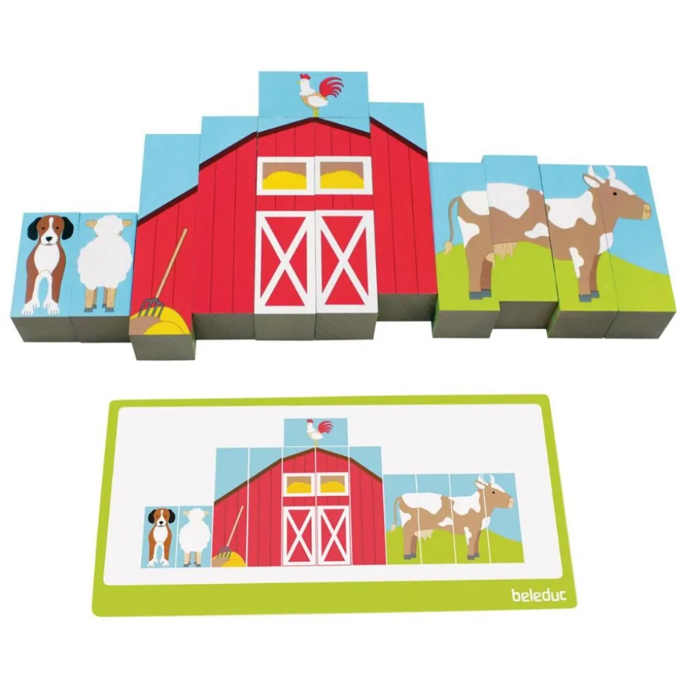 Farm Wooden Block Puzzle
