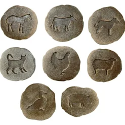 Farmyard Footprints™ Stones Set of 8
