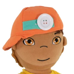 Fastening Learn To Dress Doll Male with Dark Hair