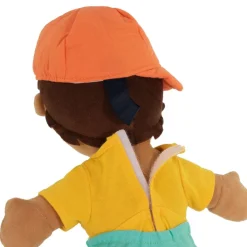 Fastening Learn To Dress Doll Male with Dark Hair