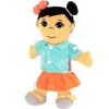 Fastening Learn To Dress Doll Female with Cochlear Implant