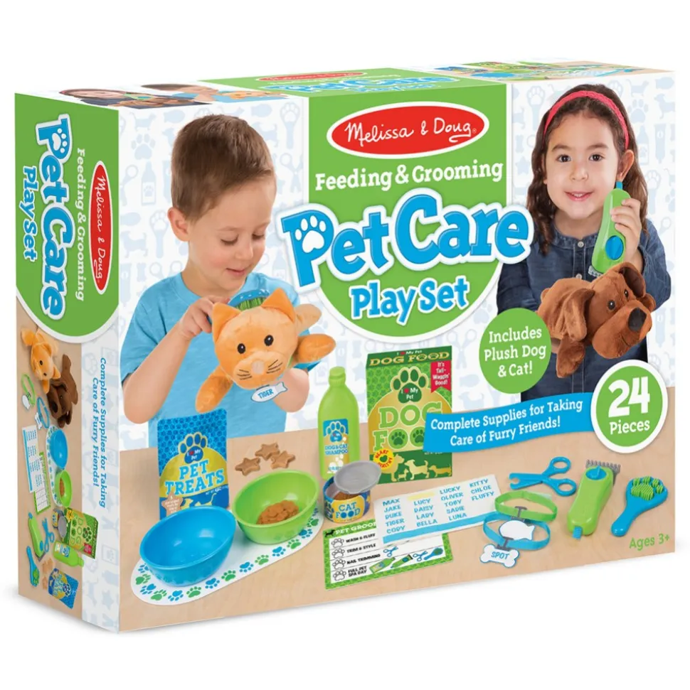 Feeding & Grooming Pet Care Playset