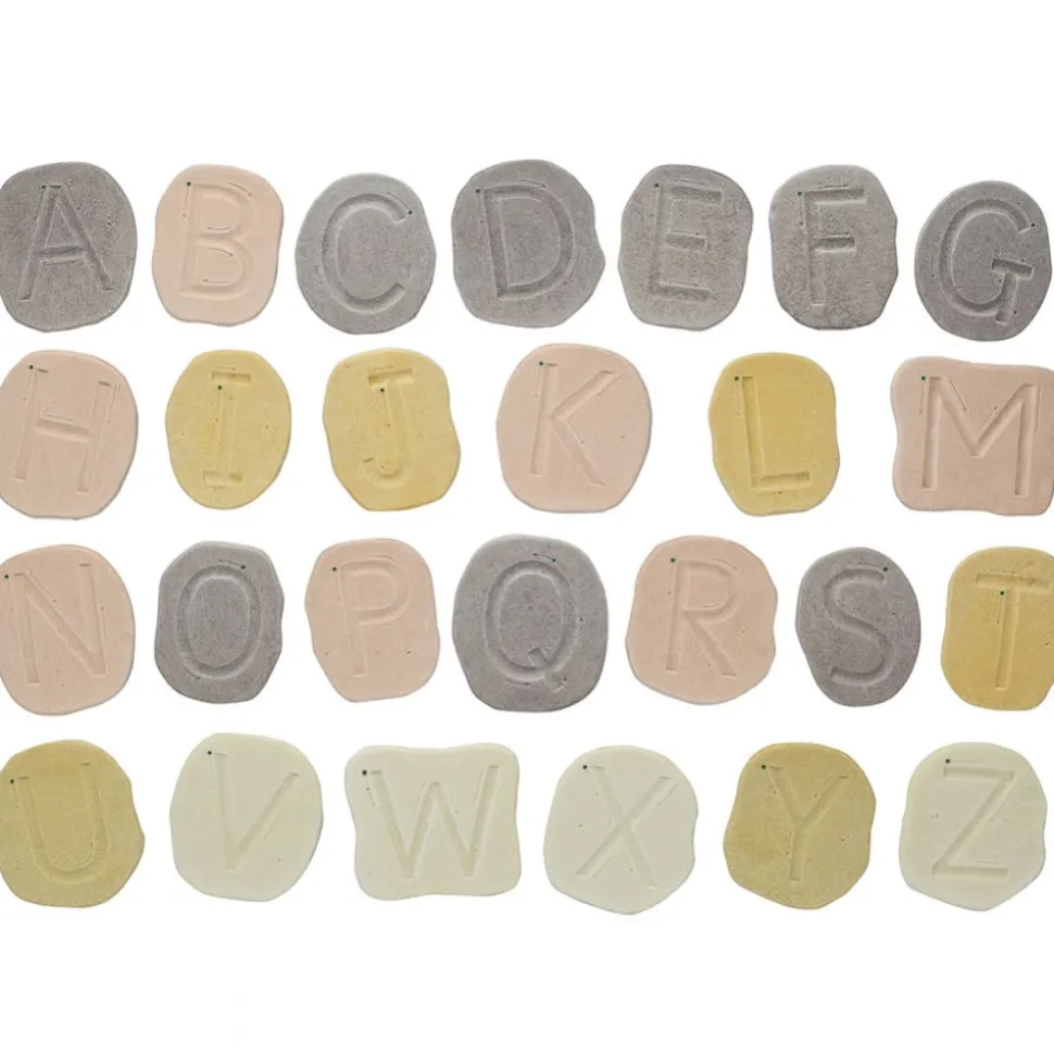 Feels-Write Uppercase Letter Stones