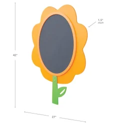 Fence Easel Orange Petunia